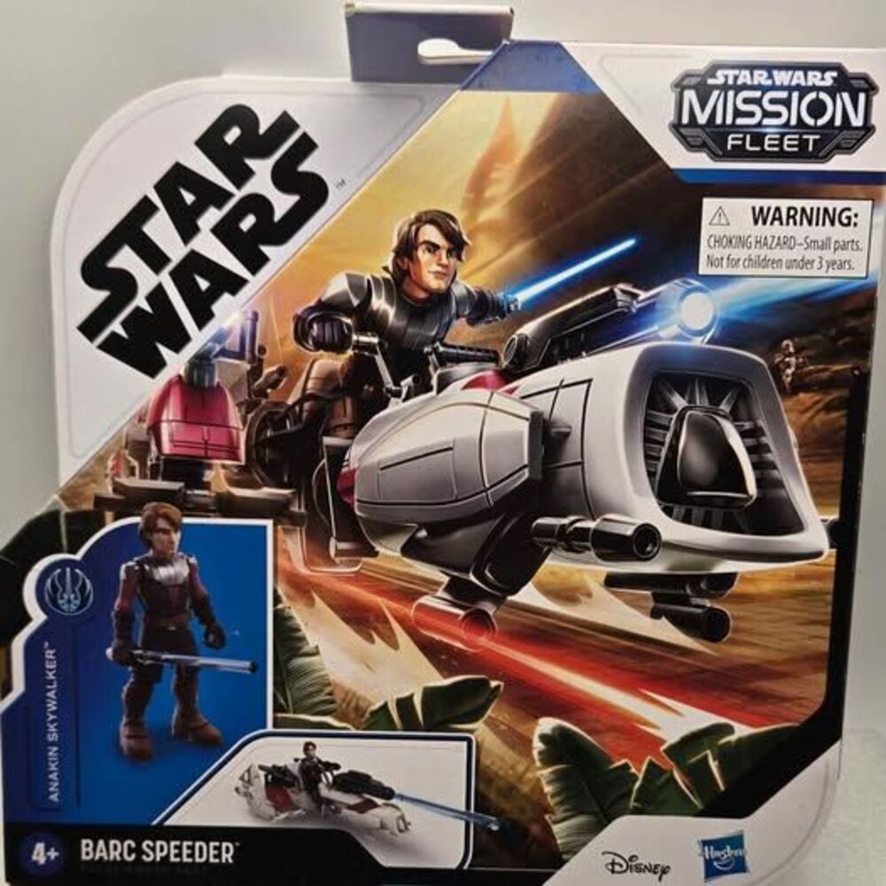 NIB! Star Wars Mission Fleet Anakin Skywalker BARC Speeder Strike Vehicle Set